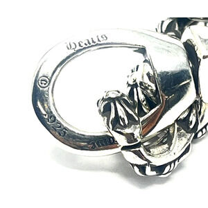 Copied - Wallet Chain 2 Clips 194 Fancy 925  with intricate design RARE